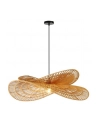 Immax 08266L Żyrandol Na Lince Mariposa 1Xe27 40W 230V Śr. 80cm Juta - nr 1