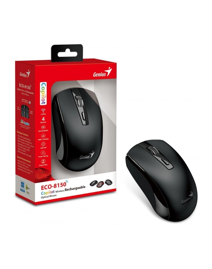 Genius ECO-8150 czarna (31030045400) główny