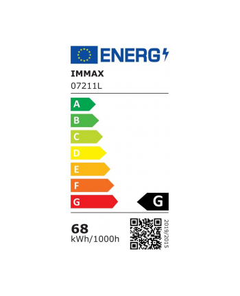 IMMAX Lampa Sufitowa LED 95 cm czarna nr 2