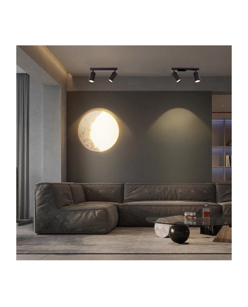 IMMAX Lampa Sufitowa punkt czarna 2-punktowa (1806432) nr 2