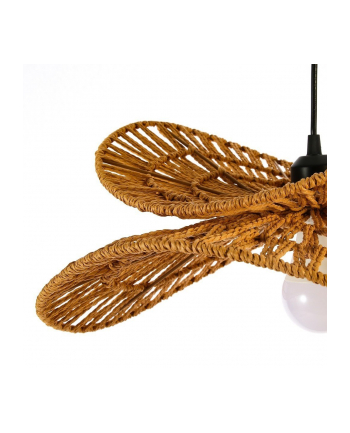 Immax 08266L Żyrandol Na Lince Mariposa 1Xe27 40W 230V Śr. 80cm Juta nr 1