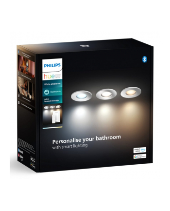 Philips Svítidla Wbudowana Oprawa Adore White Ambiance 3 Spot (584659)