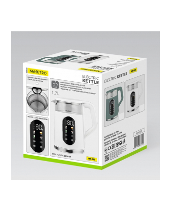 feel-maestro Czajnik elektryczny z regulacją temperatury 1,7l  2200W MR-023-WHITE nr 1