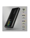 axagon EEM2-SD2B Obudowa zewnętrzna aluminiowa bezśrubowa USB-A/C 3.2 Gen2 M.2 NVMe/SATA wyświetlacz LED, czarny - nr 15