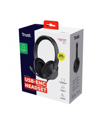 trust Słuchawki przewodowe MAX USB-ENC nr 1