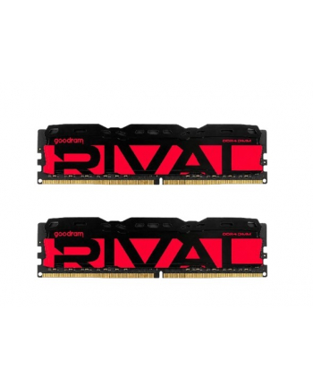 goodram Pamięć DDR4 Rival Radiant 64GB (2*32)/3200 CL18 czerwona
