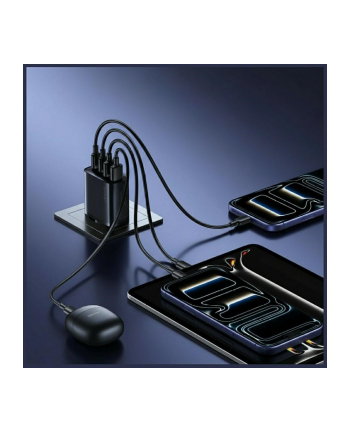 usams Ładowarka sieciowa 40W 2xUSB-A 2xUSB-C czarna nr 2
