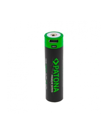 Patona Bateria Ładowanie Premium Li-lon, 18650, 3300mAh, 3,7V, USB-C, 1ks (697687) nr 2