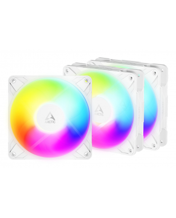 Wentylator komputerowy Arctic P12 Pro Reverse A-RGB White 3 Pack retail nr 2
