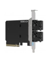 Icy Dock ExpressSlot Core MB312M4P-B 2-kieszeniowa karta adaptera M.2 NVMe SSD do obudowy PCIe 4.0 x8 dla gniazda rozszerzeń PCIe (MB312M4PB) - nr 6