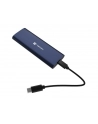 natec Obudowa SSD zewnętrzna RHINO M.2 NVME USB-C 3.2 steel navy - nr 6