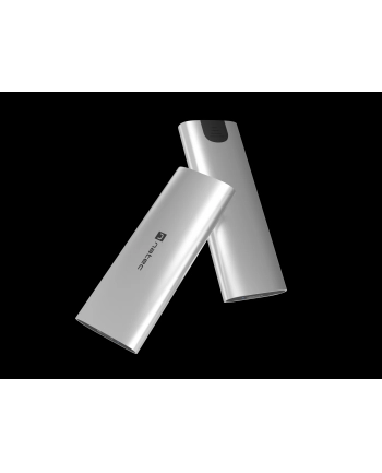 natec Obudowa SSD zewnętrzna RHINO M.2 NVME USB-C 3.2 arctic silver