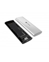 natec Obudowa SSD zewnętrzna RHINO M.2 NVME USB-C 3.2 arctic silver - nr 7