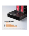 axagon ADSA-M2C22 Stacja dokująca USB4 dla 2x M.2 NVMe SSD z funkcją klonowania dysków bez komputera, z wentylatorem chłodzącym - nr 48