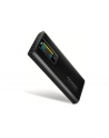 axagon EEM2-SD2B Obudowa zewnętrzna aluminiowa bezśrubowa USB-A/C 3.2 Gen2 M.2 NVMe/SATA wyświetlacz LED, czarny - nr 12