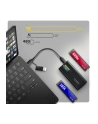 axagon EEM2-SD2B Obudowa zewnętrzna aluminiowa bezśrubowa USB-A/C 3.2 Gen2 M.2 NVMe/SATA wyświetlacz LED, czarny - nr 30