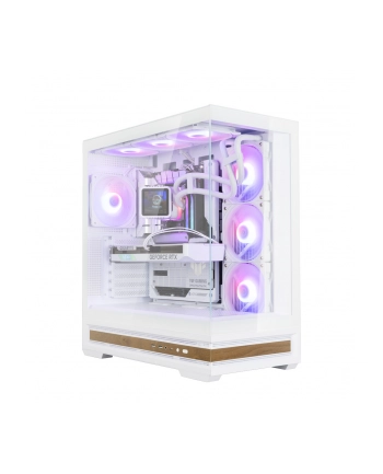 Zalman atx semi-tower box biały