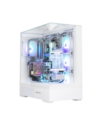 Zalman Obudowa P40 PRISM PLUS Mid-Tower White (KOZALOC0P40PPW1)