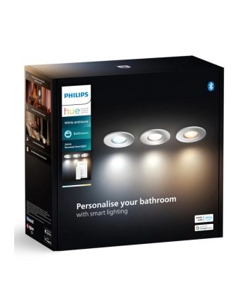 Philips Svítidla Wbudowana Oprawa Adore White Ambiance 3 Spot (584659)