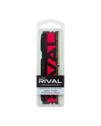 goodram Pamięć do PC DDR4 Rival Radiant 8GB (1*8)/3200 CL16 czerwona nr 1