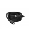 digitus Kabel połączeniowy silikonowy USB-C-USB-C | USB 4 ver.2.0 80Gbps | 8K@60Hz | PD 3.1 240W| 1,0m | czarny - nr 3