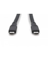 digitus Kabel połączeniowy silikonowy USB-C-USB-C | USB 4 ver.2.0 80Gbps | 8K@60Hz | PD 3.1 240W| 1,0m | czarny - nr 4