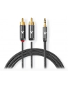 Nedis Kabel 2xRCA - Jack 3.5 mm 1 m - nr 1