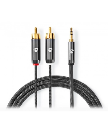 Nedis Kabel 2xRCA - Jack 3.5 mm 1 m nr 1