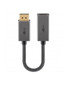 Goobay Kabel przejściowy DisplayPort Hdmi pozłacany 8K 60Hz 0.1m - nr 1