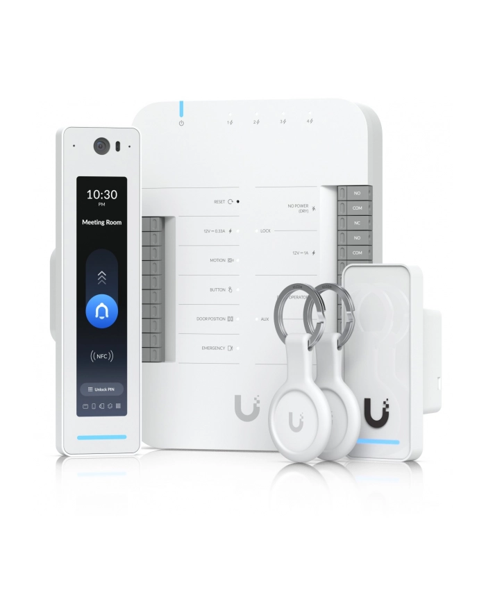 Ubiquiti G3 Starter Kit Pro System Ochrony Dostępu Szary, Biały (UAG3SKPRO) główny