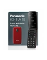 panasonic Telefon komórkowy KX-TU410 EXR 4G czerwony - nr 3