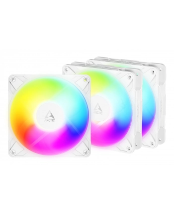 Wentylator komputerowy Arctic P12 Pro Reverse A-RGB White 3 Pack retail