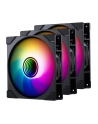 Zestaw wentylatorów Phanteks M25 Gen2 PWM ARGB Reverse Airflow 140mm, czarny (3 szt) - nr 7