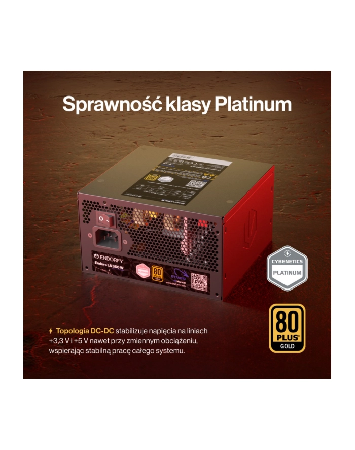 endorfy Zasilacz Enduro L6 650W EY7A019 główny