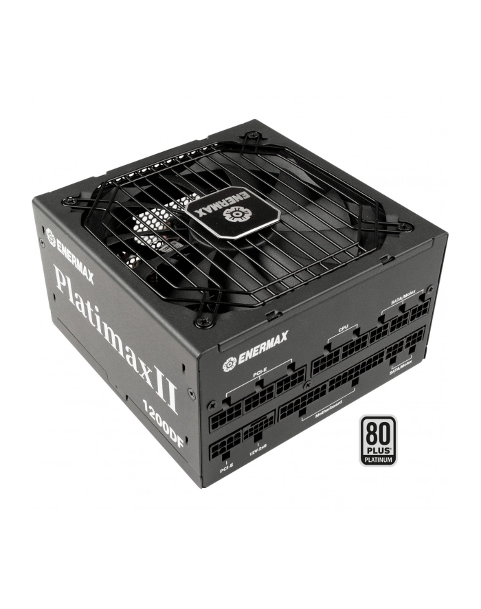 Enermax Platimax II D.F. 1200W (black, 1x 12-pin high power GPU, 3x PCIe cable management, 1000 watts) EPS1200P-NPX główny