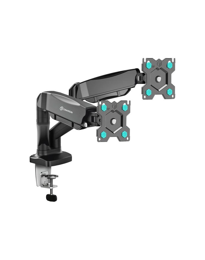 Onkron Uchwyt Biurkowy Na Dwa Monitory 13''-32'' Do 8kg G160 Czarny (G160BLK) główny