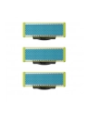 PHILIPS OneBlade Wymienne ostrze przeciw podrażnieniom Anti-Friction 3szt. QP235/50 - nr 4