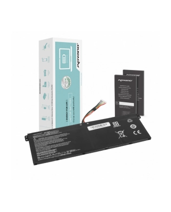 movano Bateria AP19B5L do Acer Aspire 5 A515-43 Swift 3 SF314-42 Vero AV15-51 - 3400 mAh (52 Wh)