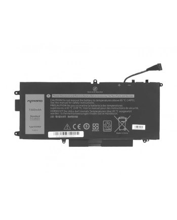 movano Bateria K5XWW do Dell Latitude 5289 7390 2-in-1 - 7300 mAh (55 Wh)