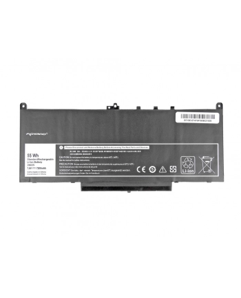 movano Bateria J60J5 GG4FM MC34Y do Dell E7270 E7470 - 7200 mAh (55 Wh) nr 1