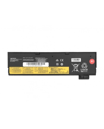 movano Bateria SB10K97582 do Lenovo ThinkPad T470 T570 - 2140 mAh (24 Wh)