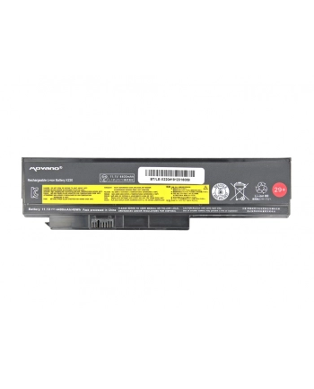 movano Bateria 42T4865 do Lenovo X220 X220i X220s X220T - 4400 mAh (48 Wh)