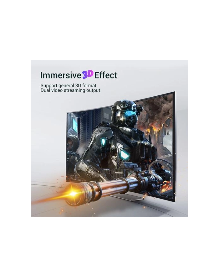 VENTION VENTION DISPLAYPORT DP --> HDMI 1080P@60HZ 1,5M  (HADBG) główny