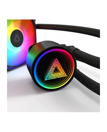 Montech LightFlow ARGB 360 Black zestaw AIO (LIGHTFLOWARGB360B) nr 1