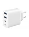 gembird Ładowarka uniwersalna GaN 40W LCD 3xUSB-C 1xUSB-A biała - nr 6