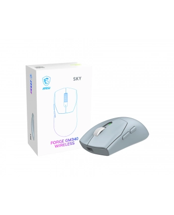 msi Myszka bezprzewodowa Forge GM340 WIRELESS Sky nr 1