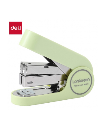 deli Zszywacz LonGreen EM416 do 25 kartek zielony