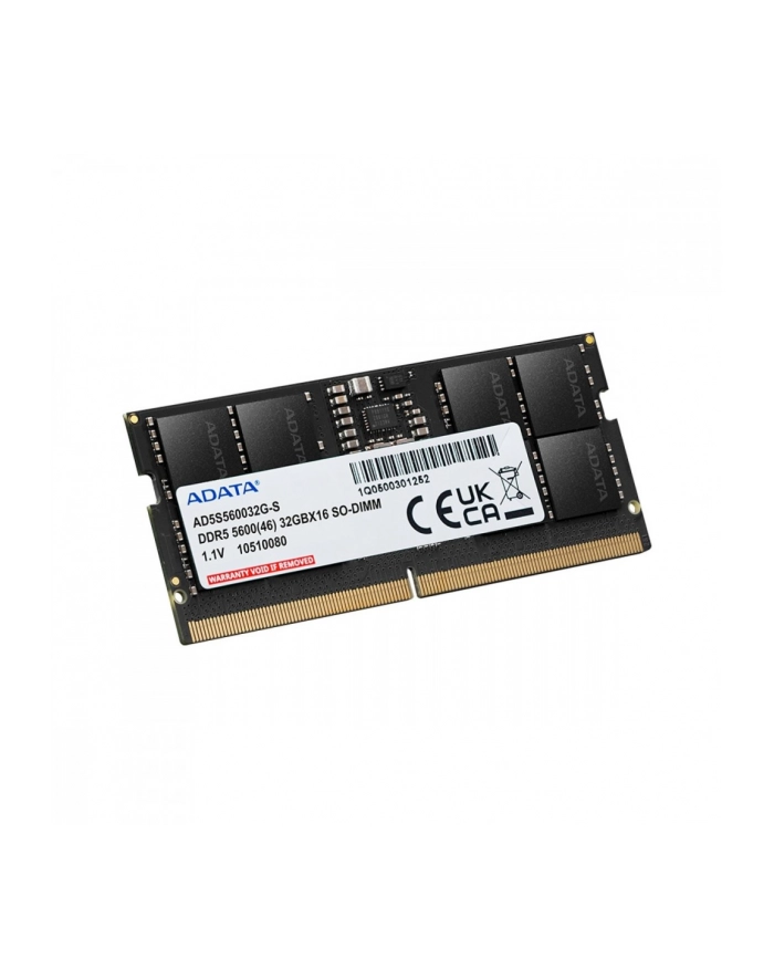 adata Pamięć do notebooka Premier DDR5 5600 SODIM 32GB SingleTray główny