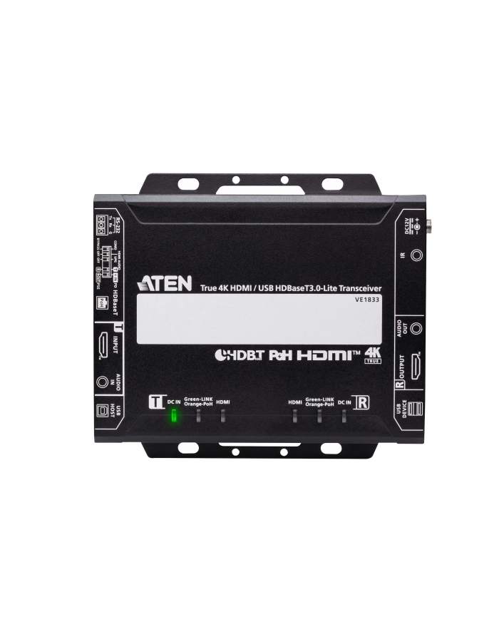 Aten True 4K HDMI-USB HDBaseT 3.0 Lite Transceiver - Digital - Digital-Display-Video (VE1833ATG) główny