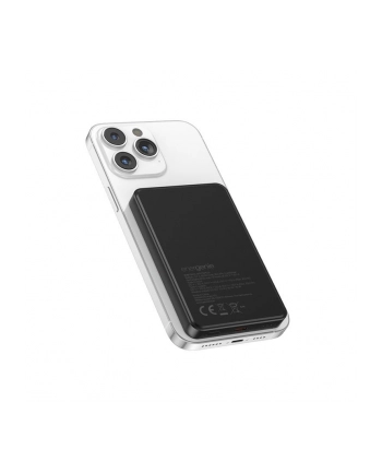 gembird PowerBank bezprzewodowy, magnetyczny 5000mAh 15W czarny